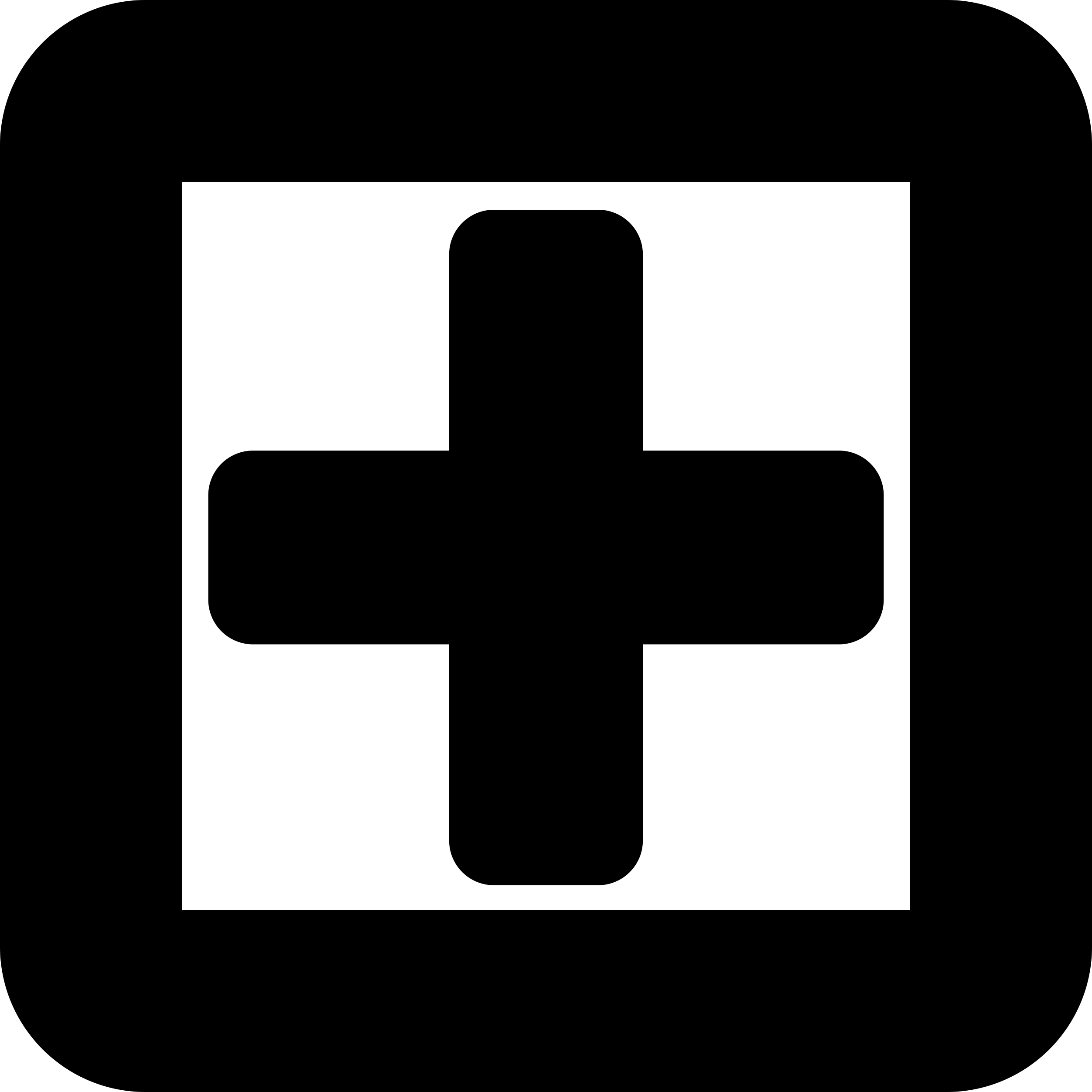 Plus Sign In A Square Symbol Of Gross Line Contour Svg Vector Free Vectors